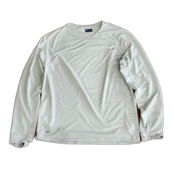 Janji Men's Helio Tech Long Sleeve Tee, Light Soft Green, Size L - Picture 2 of 7